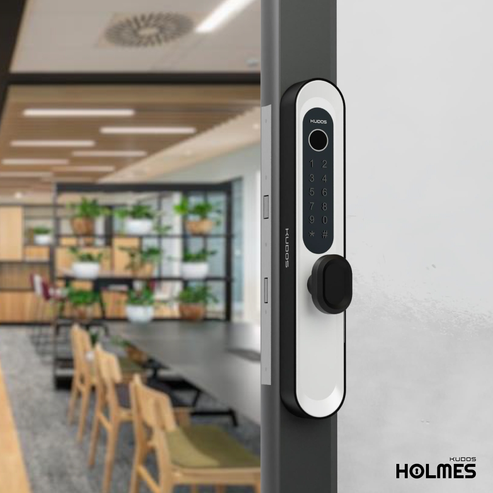 [พร้อมส่ง] KUDOS Holmes Digital Door Lock (Panda White-Black) ดิจิตอลล็อค กลอนประตูดิจิตอล รับประกัน 2 ปี