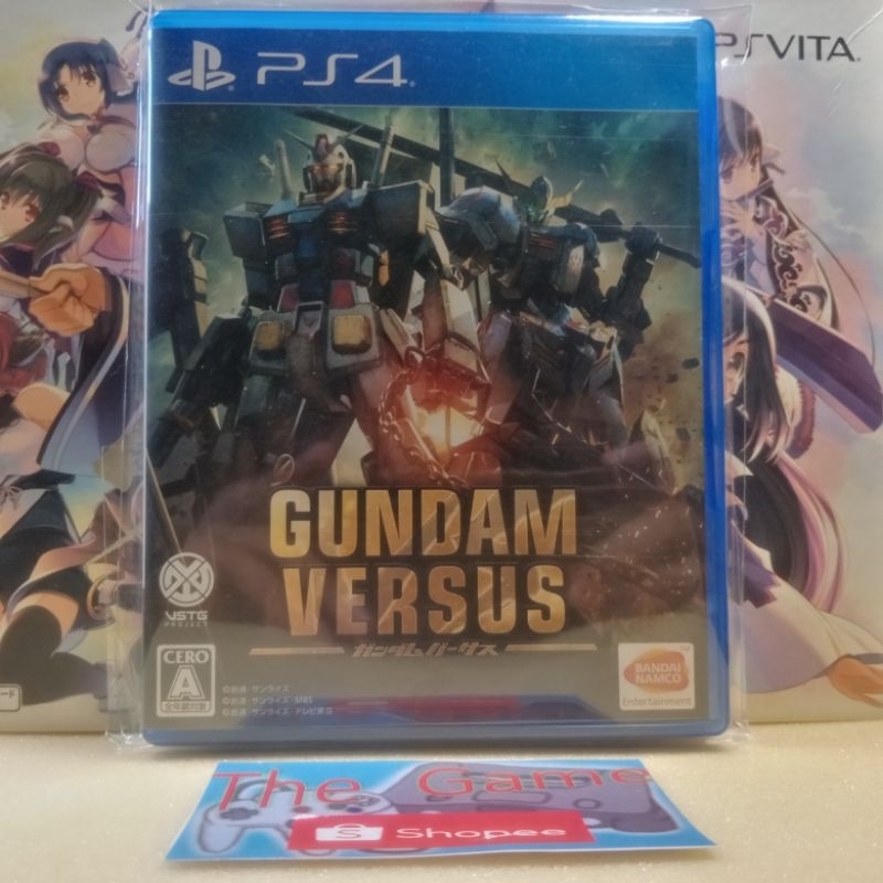 (PS4)​เเผ่น​เกมส์​📌โค้ดไม่​ใช้📌 PS4​ -​ PS5​ gundam versus premium g sound Edition​ Zone2​ ชุดพิเศษ​