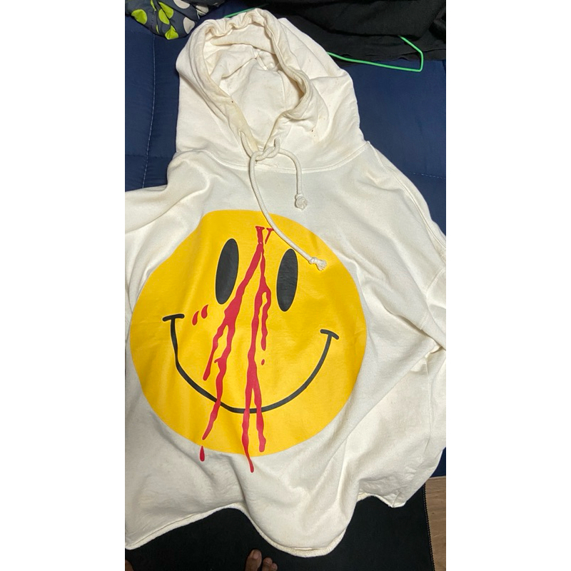 Vlone smiley face hoodie มือสอง