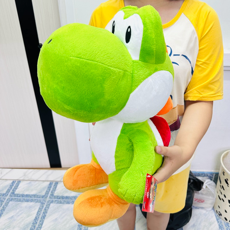 ลิขสิทธิ์แท้ คีบจากโรงแรมใน Universal ญี่ปุ่น โยชิ Yoshi Super Mario 48 cm Snoopy Big Plush 60 cm