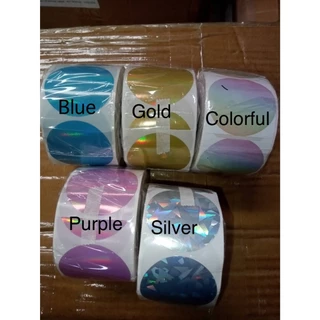 EasyPrint กระดาษสติ๊กเกอร์ Direct Thermal เนื้อ PP โฮโลแกรม ไวนิล Hologram / Vinyl ไม่ใช้หมึก กันน้ำ