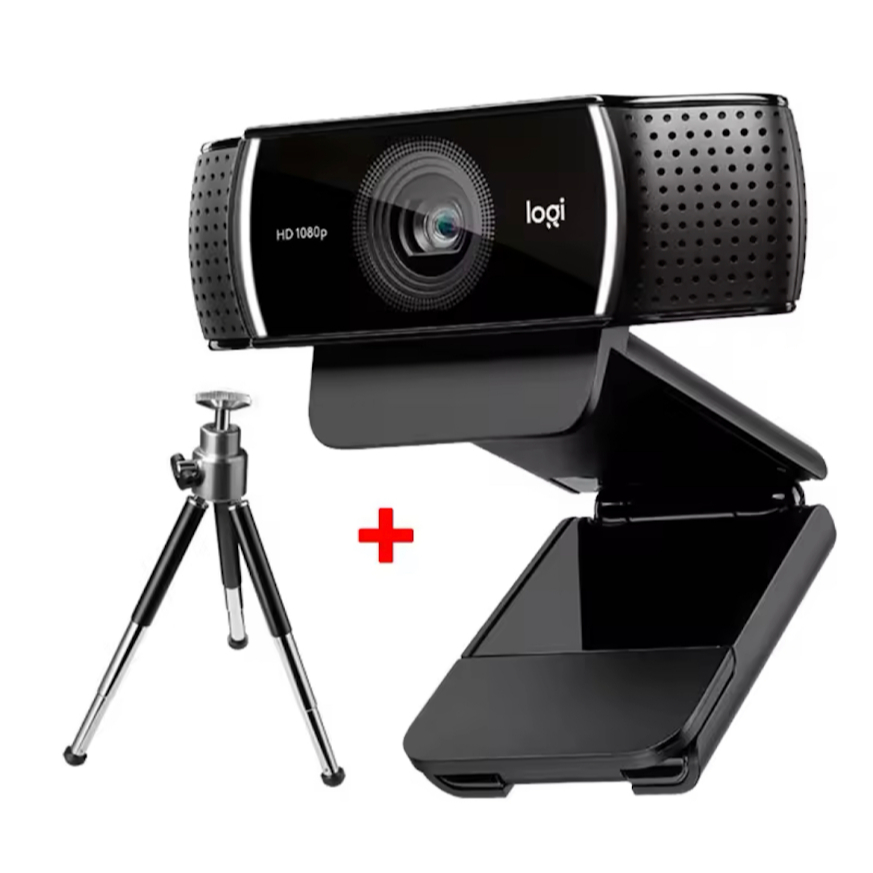 2024 C922 Pro เว็บแคม HD 1080P ออโต้โฟกัสไมโครโฟน Stream HD Anchor กล้อง พร้อมขาตั้ง