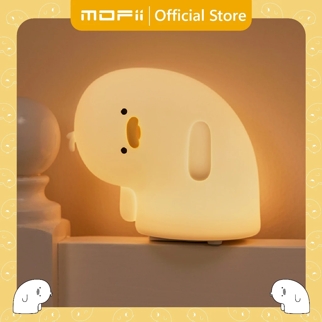 [ของแท้ รับประกันศูนย์ไทย]MOFii โคมไฟน่ารัก WHY DUCK เป็ดน้อยสุดบ๊อง งง...? ปรับระดับแสง ตั้งเวลาได้