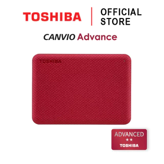 Toshiba External (2TB)USB 3.2 SuperSpeed, HDD 2.5 รุ่น (Canvio Advance V10)Security/Auto-backup