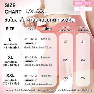 8EIGHTY8 กางเกงขาสั้นคนท้อง คุณเเม่ตั้งครรภ์เเละหลังคลอด ใส่เป็นซับในได้ ไม่ย้วย ผ้าลื่น สบายตัว