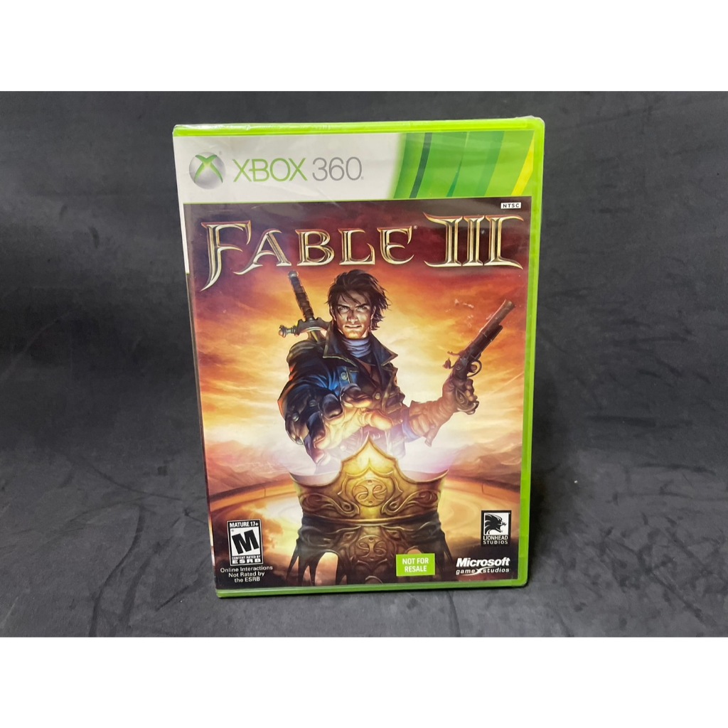 แผ่นเกมส์ XBOX 360 Game : Fable 3 : XBOX 360 NTSC