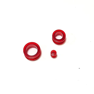 ต่างหูจิวตาไก่2mm--16mm1 ชิ้น (1pcs)-พลาสติก