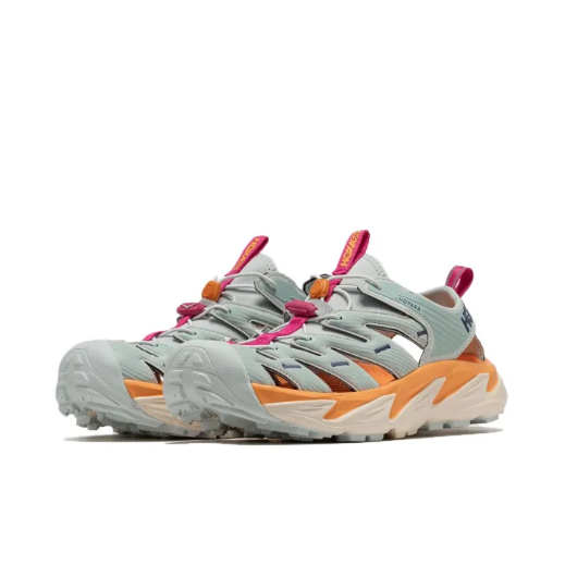 【จัดส่งที่รวดเร็ว】HOKA ONE ONE Hopara ป้องกันการลื่นไถล sandal 1123112-IFMO รองเท้าแตะ