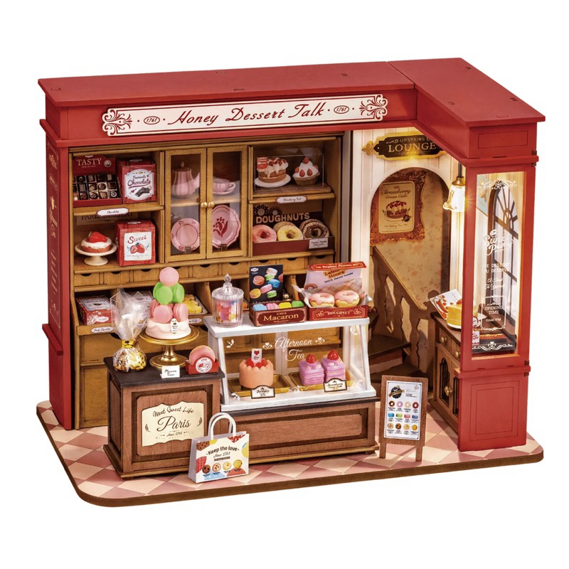 โมเดล DIY ประกอบเอง Rolife Honey Dessert Talk DG168 English version [พร้อมส่ง]