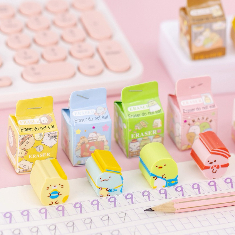 ยางลบ น่ารัก พร้อมกล่อง สวยๆ ตัดเป็นรูป 3 มิติ สวยมาก น่าสะสม เครื่องเขียน อุปกรณ์การเรียน