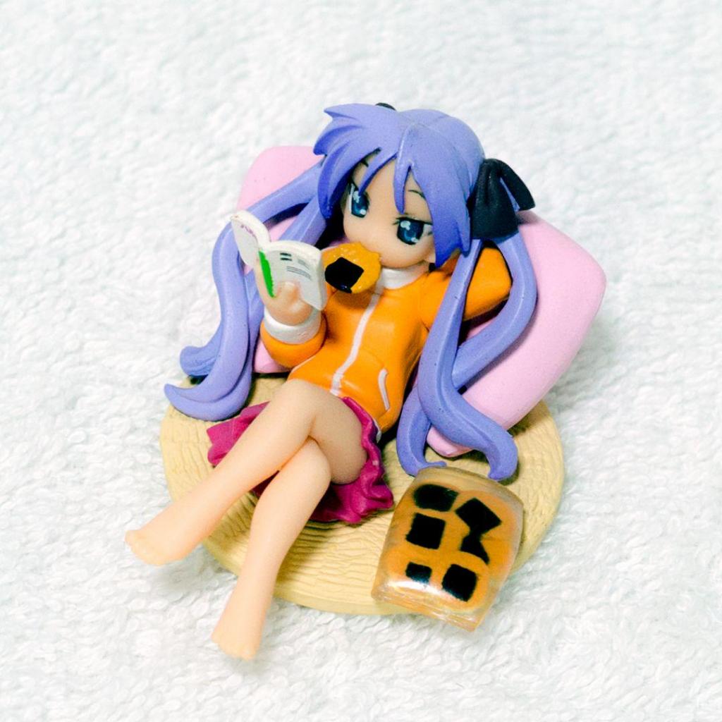 🇯🇵💯 Hiiragi Kagami Lucky☆Star Vignette Kaiyodo Mini Figure ฟิกเกอร์