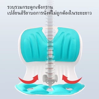 เบาะรองหลัง เก้าอี้รองปรับท่านั่ง เบาะรองนั่งปรับท่านั่งจากญี่ปุ่น นั่งนานไม่เมื่อย มีให้เลือกหลากหลายสี