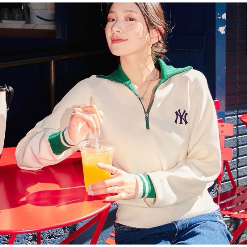MLB SWEATSHIRT เสื้อสเวตเตอร์โอเวอร์ไซส์