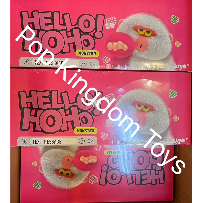 [ยก box] Hello Hoho Monsters (Pink Monkey)
