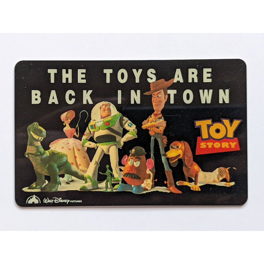 บัตรสะสม ลายหนัง เมเจอร์ Major Card Toy Story บัตรสำหรับสะสมเท่านั้น 1995