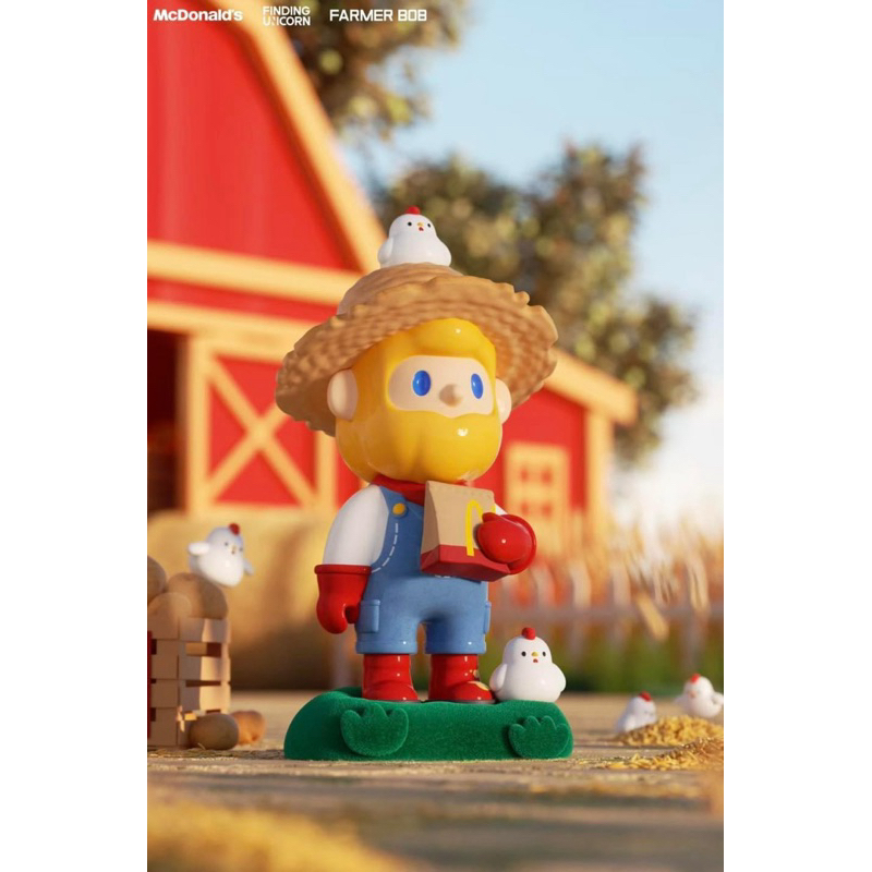 [ พร้อมส่งในไทย 🇹🇭 ] Farmer Bob x McDonald • Chicken Bob