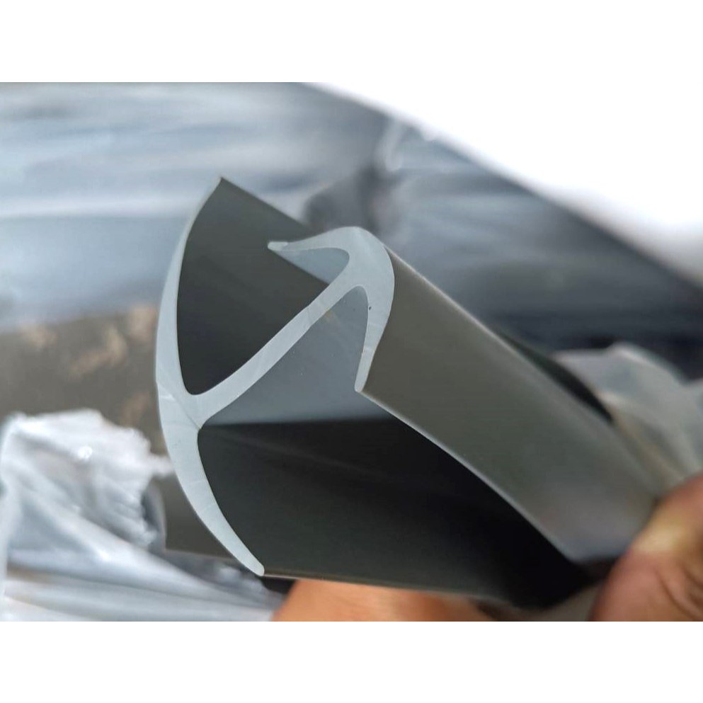 ยางขอบประตูตู้ทึบรถบรรทุก ร่อง 25 มม. ทรงตัว T สีเทา ยางกันน้ำรั่วน้ำซึมตามแนวขอบประตู  พร้อมจัดส่ง - รูปที่ 4