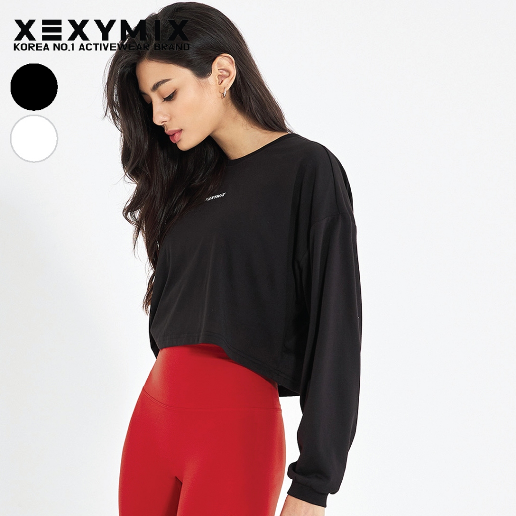 [XEXYMIX] Loose Fit Crop Cover