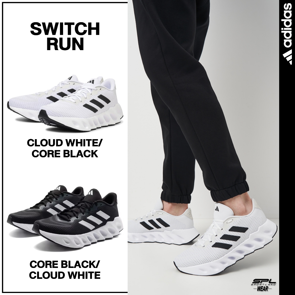 Adidas Collection รองเท้าวิ่ง รองเท้าผ้าใบ สำหรับผู้ชาย M Switch Run Running IF5720 / IF5719 (3200)