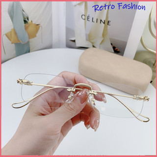 [จัดส่งจากกรุงเทพฯ]แว่นสายตาสั้นแว่นกรองแสงไร้กรอบเลนส์ออโต้…