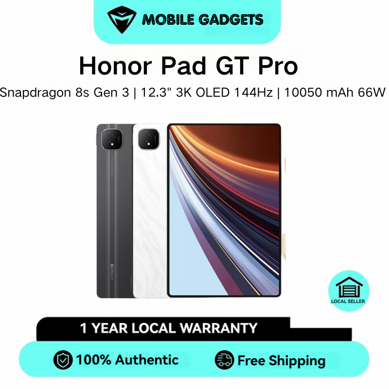 Honor Pad GT Pro | Snapdragon 8s Gen 3 | Honor GT Pad series gaming tablets