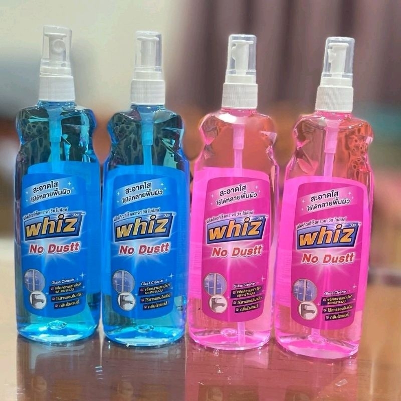 (ซื้อ 1 แถม 1 )น้ำยาเช็ดกระจก วิช โนดัสต์ ขนาด 360มล.×2ขวด