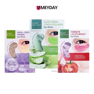 Baby Bright Eye Mask (Alo Hya Tomato) - เบบี้ไบร์ท มาส์กใต้ตา อโลเวร่า ไฮยา มะเขือเทศ มี 3 สูตรให้เลือก 2.5 g