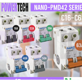เซอร์กิต เบรกเกอร์ 2P NANO PLUS PMD42 10A 16A 20A 25A 32A 40A 50A 63A