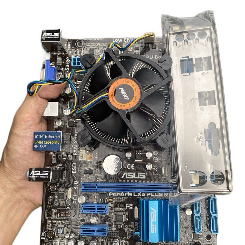 MB-1155-ASUS -H61-DDR3-Gen2-3-(LGA1155)-ราคาประหยัด แถมฟรีสาย SATA + ซิลิโคลนCPU