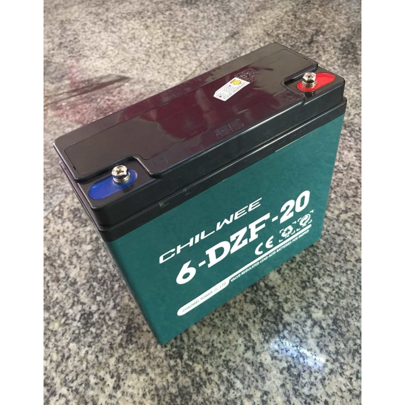 แบตเตอรี่ 12v20Ah แบตเตอรี่รถไฟฟ้า แบตตะกั่วกรด (จำนวน 1 ลูก)ของแต่งรถไฟฟ้า มอเตอร์ไซค์ไฟฟ้า