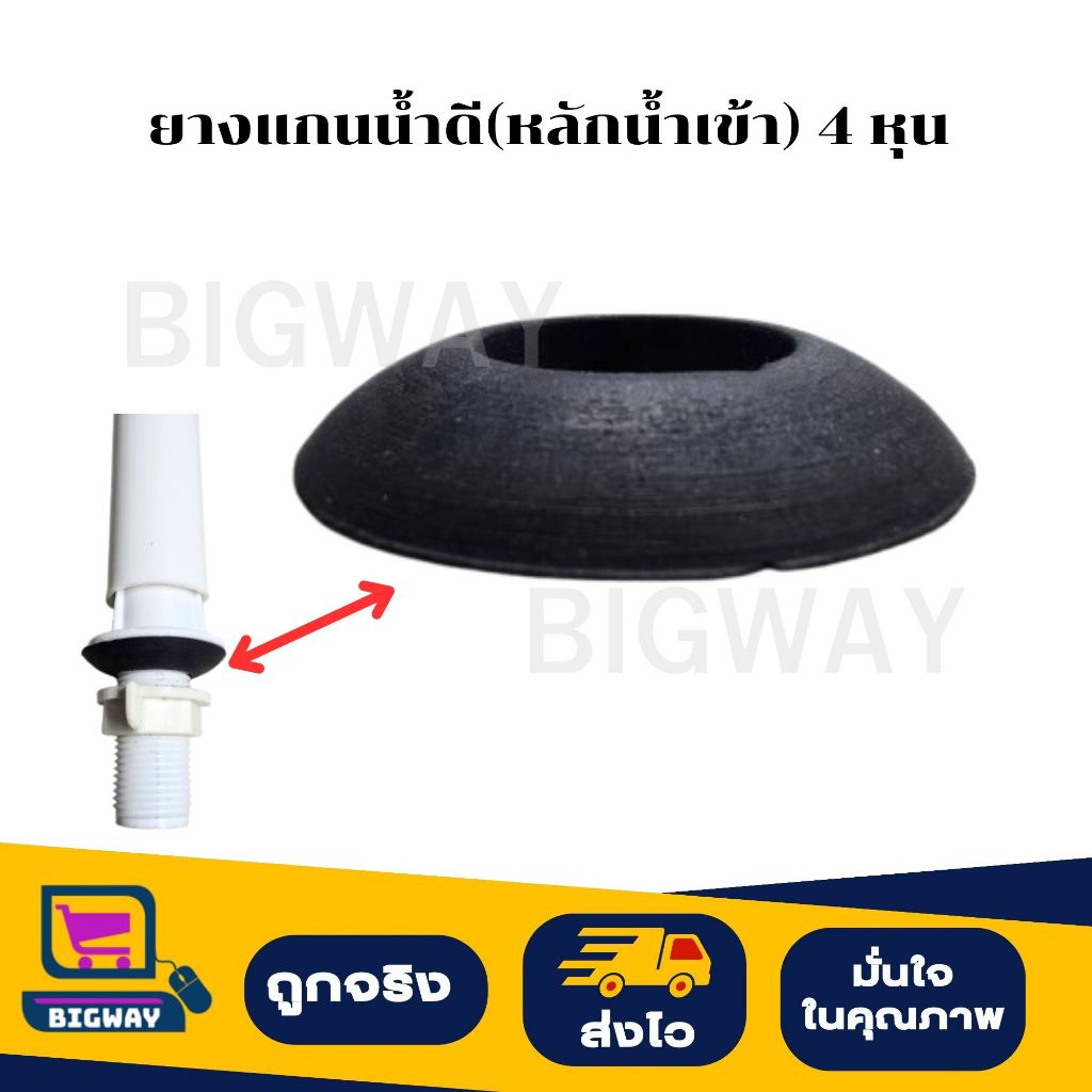 BIGWAY ยางแกนน้ำดี(หลักน้ำเข้า) ขนาด 4 หุน, 5 หุน ราคา ถูกที่สุด ดีลบีเคเค แกลเลอรีภาพที่ 3