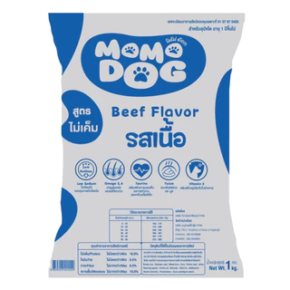 Momo Dog โมโม่ ด็อก อาหารเม็ด สำหรับสุนัข ขนาด 1 กก. มี 2 รสชาติ