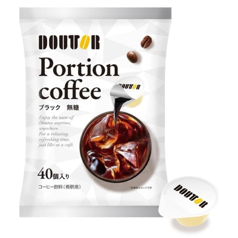 🇯🇵🌸ใหม่! กาแฟ DOUTOR ชื่อดังจากญี่ปุ่น หอม เข้ม กาแฟ 100% concentrate coffee ปราศจากน้ำตาล ใช้ง่าย สะดวกทุกที่ ทุกเวลา🇯🇵