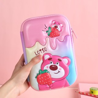 New กล่องเก็บดินสอ V3 ลายการ์ตูน 3D น่ารักๆ สำหรับเด็ก กระเป…