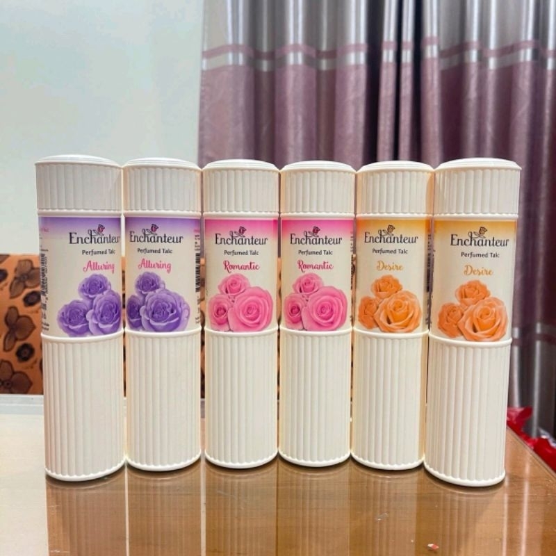 (ซื้อ1 แถม1)แป้งเอนแชนเทอร์ แป้ง ฝุ่นหอม ทั้ง 3 สูตร ขนาด 200 กรัม