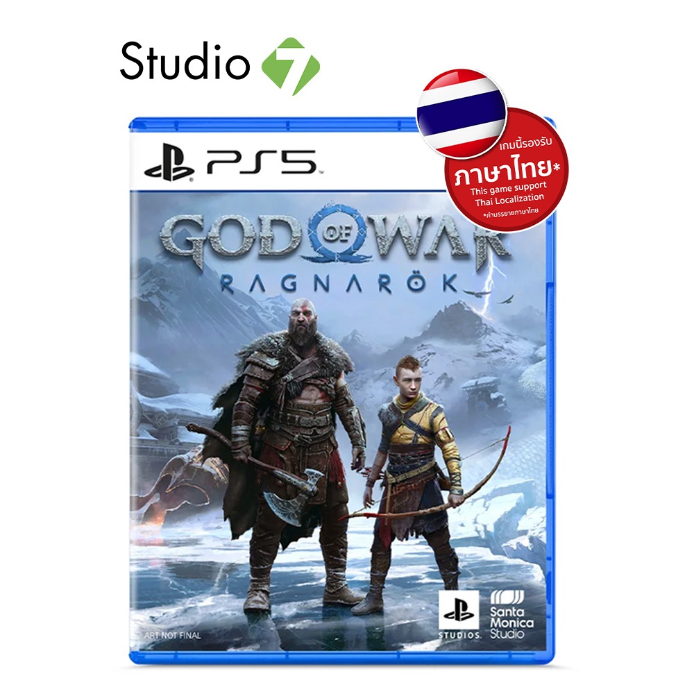 แผ่นเกมส์ PlayStation PS5-G : God of War Ragnarok Standard By Studio7