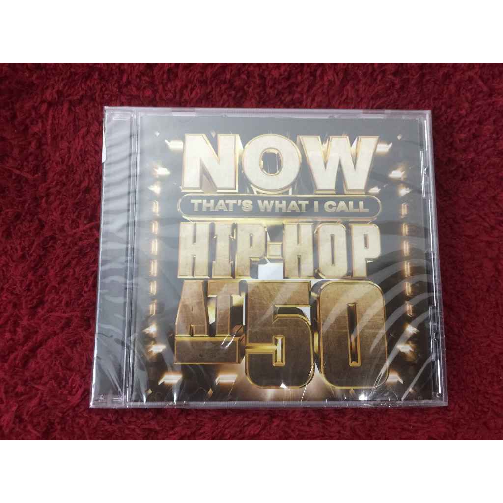 CD ซีดีเพลงสากล Various – Now That's What I Call Hip-Hop at 50 สภาพตามรูปปกMaizui