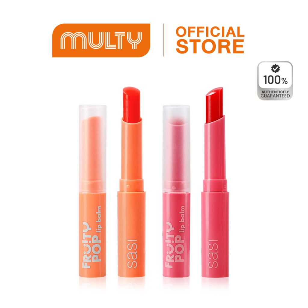 Sasi-Fruity Pop Lip Balm ศศิ ลิปบาล์ม บำรุงริมฝีปาก