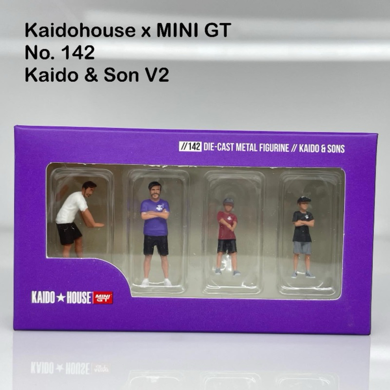 Mini GT 1/64 No.142 KaidoHouse Figurine: Kaido & Sons V2