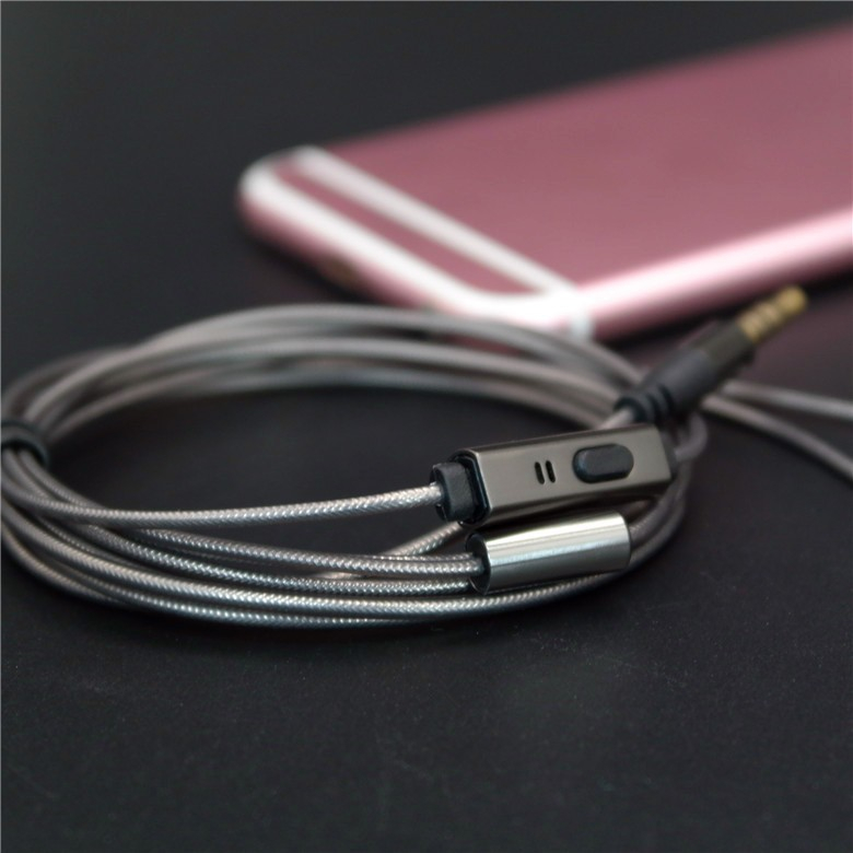 สายหูฟัง กึ่งสำเร็จรูป titanium alloy foil หุ้ม TPE คุณภาพดี ราคา ถูกที่สุด ดีลบีเคเค แกลเลอรีภาพที่ 8