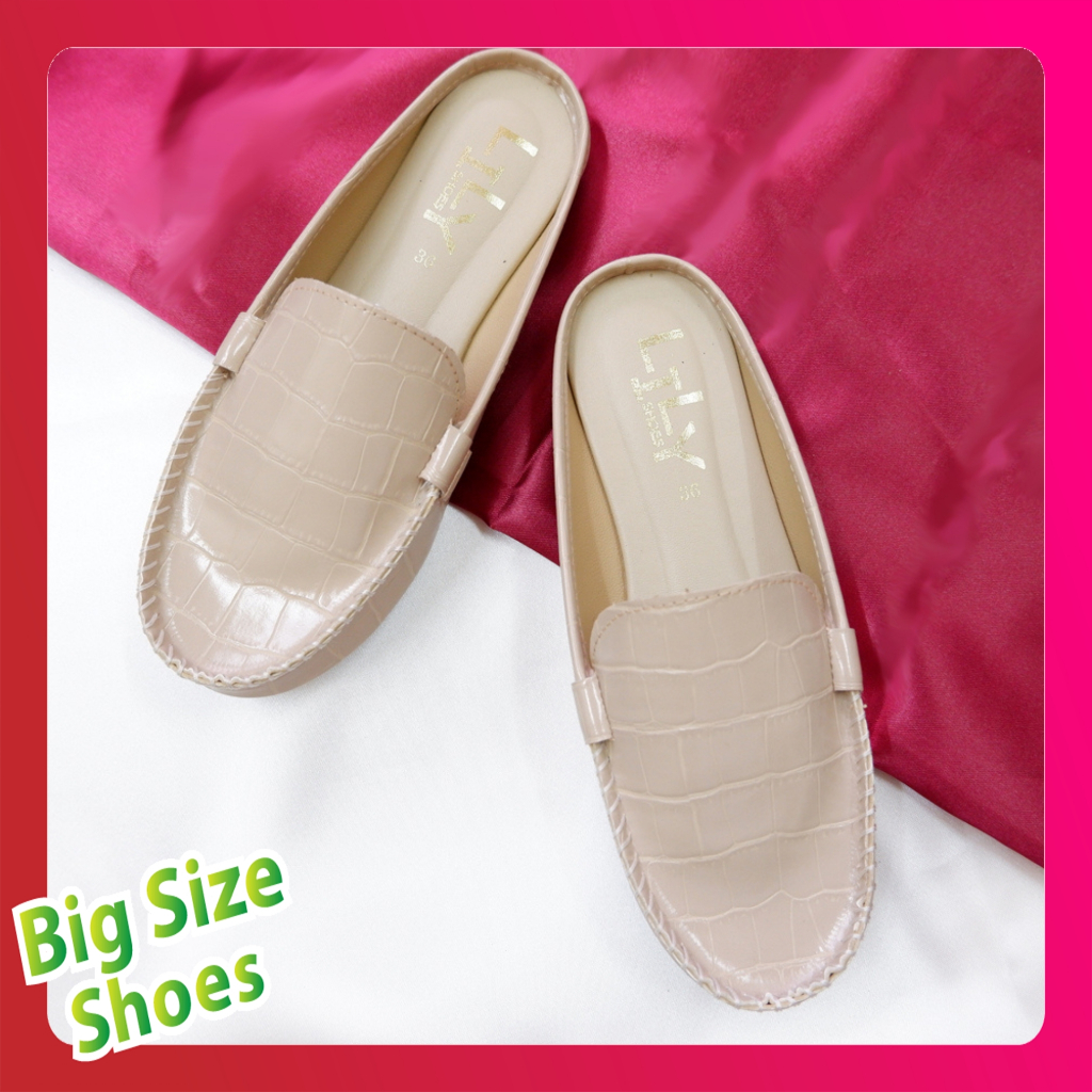 ไซส์ 36 – 45 รองเท้าคัทชู เปิดส้น สวยๆแบบ Sunny Flat เปิดส้น Big Size Shoes ราคา ถูกที่สุด ดีลบีเคเค แกลเลอรีภาพที่ 3
