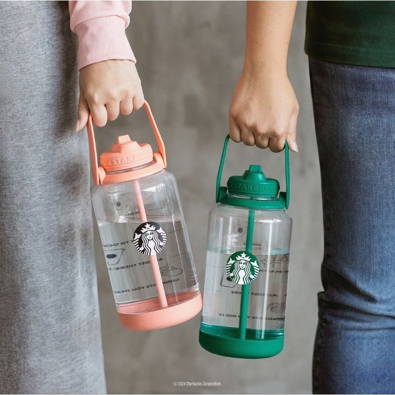 Starbucks Giant Water Bottle 64 oz. ของแท้ %