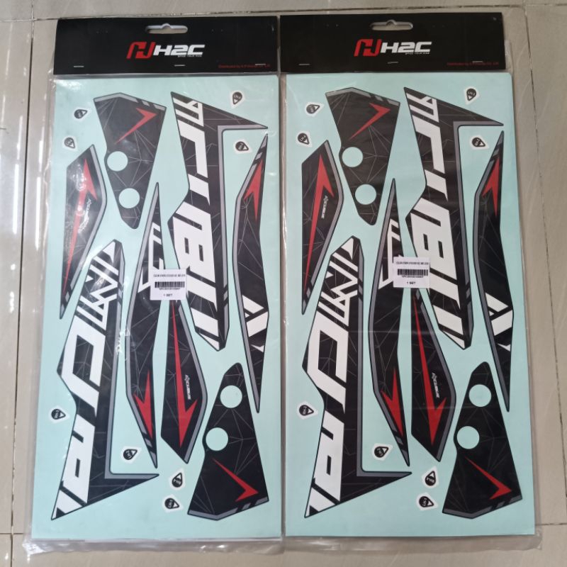 ชุดสติ๊กเกอร์ H2C MSX125SF 2019 สีเทา (ของใหม่)