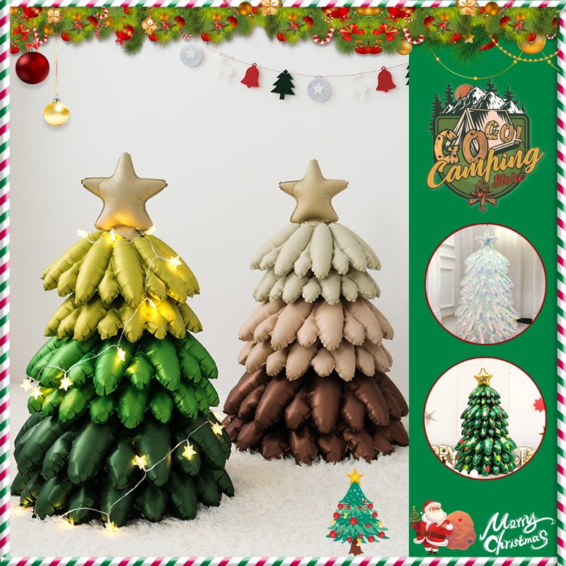 ลูกโป่งต้นคริสต์มาส Christmas Tree Balloonอุปกรณ์ตกแต่งงานปาร์ตี้วันหยุด ราคาถูกและใช้งานได้จริง มีหลากหลายสีสันให้เลือก