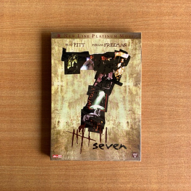 DVD : Seven (1995) เซเว่น 7 เจ็ดข้อต้องฆ่า [มือ 1] David Fincher / Brad Pitt / Morgan Freeman ดีวีดี