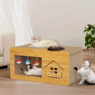 บ้านแมว ที่ฝนเล็บแมว บ้านลับเล็บ บ้านแมวขนาดใหญ่ C-MB/C-ZB