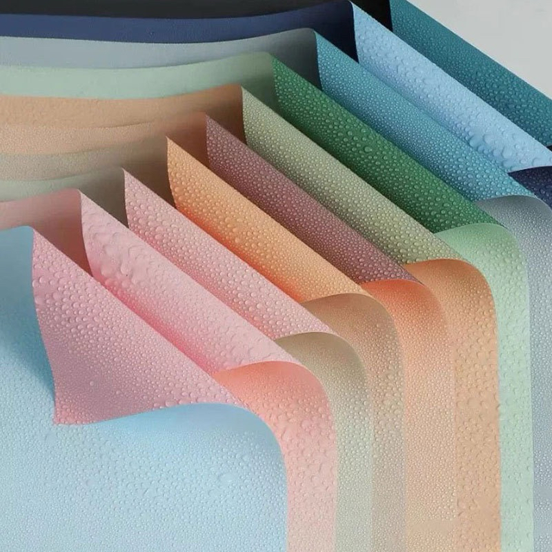กระดาษห่อช่อดอกไม้ พร้อมส่งจาก กทม ราคาแผ่นละ 10 บาท Two tone paper สั่งซื้อขั้นต่ำ3 แผ่นนะคะ