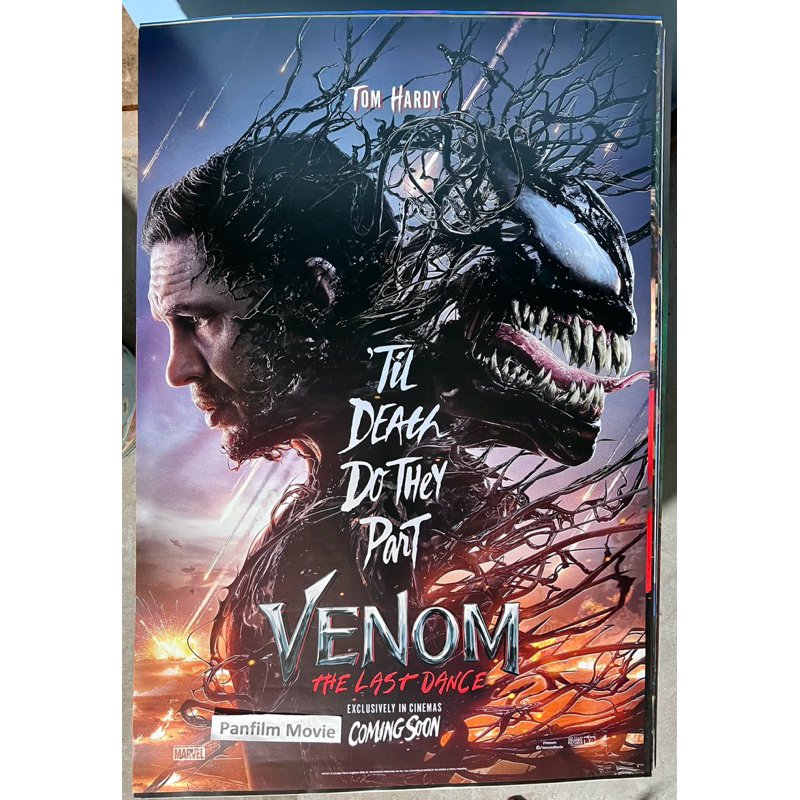 Venom 3 The Last Dance Poster Movie เวน่อม ภาค3 โปสเตอร์ภาพยนตร์