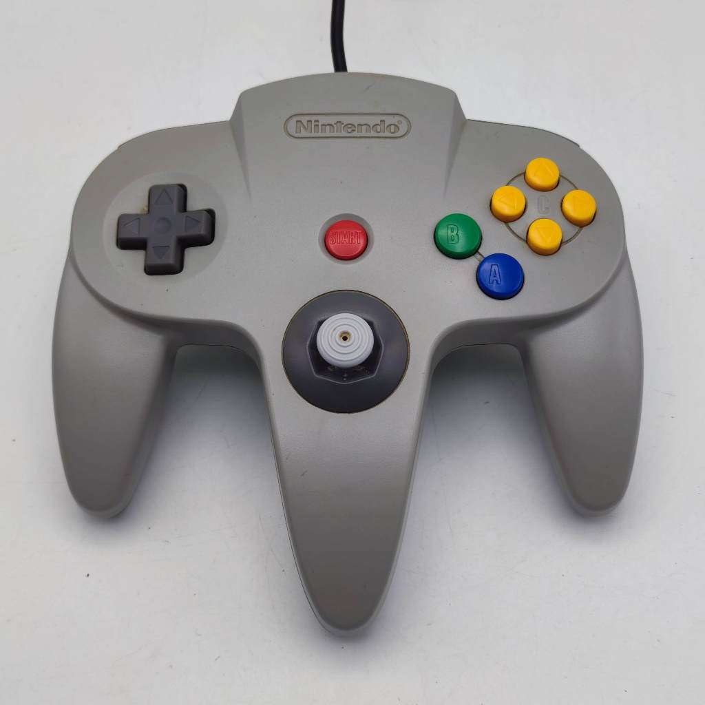 N64 controller จอยแท้ Nintendo 64 [N2] เทสแล้ว ใช้ได้ทุกปุ่ม
