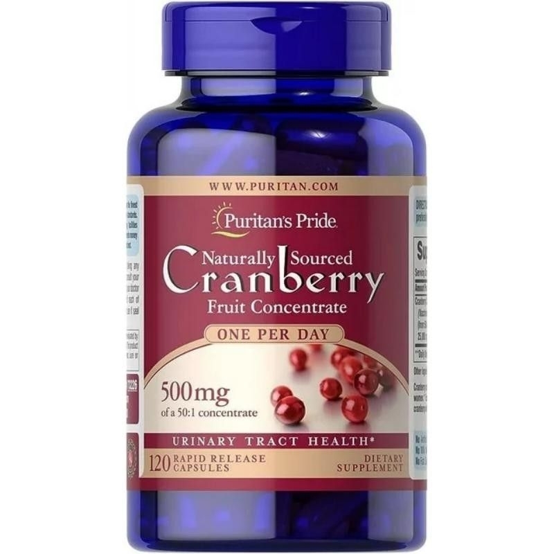 Puritan Cranberry 25000mg. ของแท้ รุ่นเข้มข้นที่สุด 60 capsules